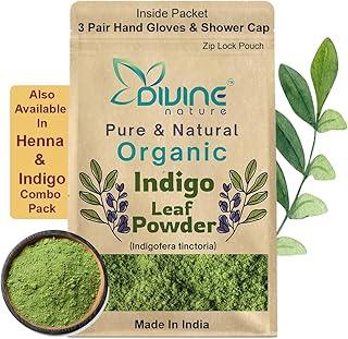 Divine Nature Indigo Powder 300g – Natural Black Hair Color