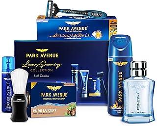Park Avenue Luxury Grooming Collection 8 in 1 Combo Grooming Kit for men