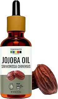 Organix Mantra Jojoba Body Oil for Hair Growth, Moisturizing Skin, Makeup Primer & Nails | 100% Pure, Natural & Cold Pressed Oil, 30ML