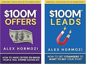 $100 Million Offers by Alex Hormozi + $100 Million Leads by Alex Hormozi | Bestseller Combo Set for Readers