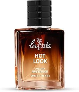 La Pink Hot Look Luxury Perfume for Men 30ml | French Premium Pure Perfume | Fresh Spicy, Leather & Woody Notes | Long-Lasting 12+ Hours | Suitable for Every Occasion