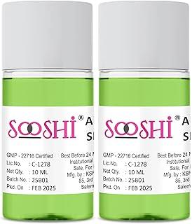 Sooshi® Aloe Vera Hotel Shampoo 10ml Bottles (Pack of 200) – Bulk Shampoo for Hotels, Resorts, and Guesthouses | Enchanting Fragrance & Premium Hair Care for Guests