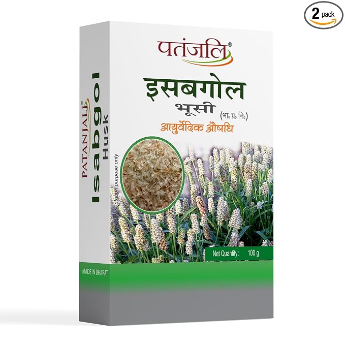 Patanjali General Isabgol Husk (Isabgol Bhoosi)-100Gm-(Pack Of 1)