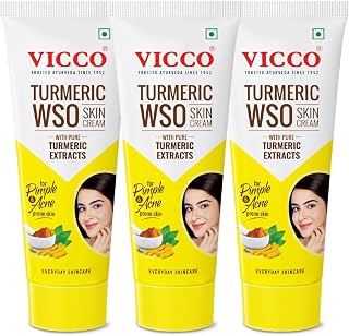 Vicco Turmeric WSO Cream | Ayurvedic Care for Dark Spots, Hyperpigmentation & Blemishes