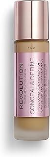 Makeup Revolution, Conceal & Define, Foundation, Matte Finish, F12.2, 23ml