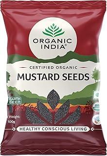 Organic India Mustard Seeds 100g – Aromatic & Digestive