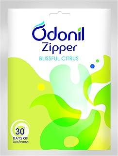 Odonil Bathroom Air Freshener Zipper - Blissful Citrus - 10 g
