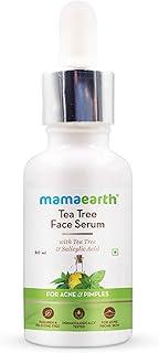 Mamaearth Tea Tree Face Serum For Acne Prone Skin With Tea Tree & Salicylic Acid For Acne & Pimples, 30ml