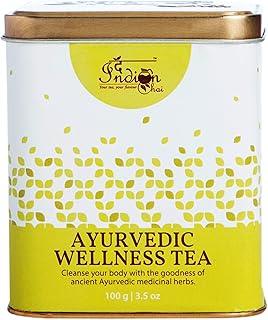 The Indian Chai - Ayurvedic Wellness Tea 100g - Revitalize Your Well-being - Natural Detoxification, Digestive Support, Immune Boost, and Relaxation Blend, Holistic Wellness Tea, Herbal Tea