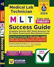 Medical Lab Technician MLT Success Guide 2024, Topic-wise Theory, Complete Study Resource
