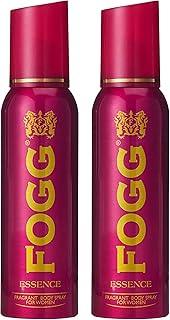 Fogg Essence Perfume Body Spray, Long Lasting No Gas Deodorant for Women, 150ml (Pack of 2)
