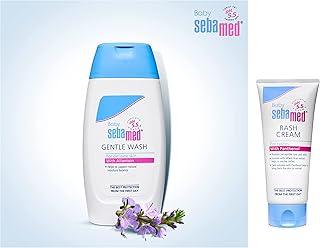 Sebamed Baby Rash Cream, 100ml & Baby Wash Extra Soft, 200ml Combo
