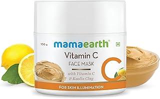 Mamaearth Vitamin C Face Mask With Vitamin C & Kaolin Clay for Skin Illumination - 100 g