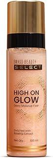 Swiss Beauty Select High on Glow Hydrating Fixer with glass-like glow | Non- Sticky & Quick Drying | 100ml