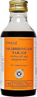 Kottakkal ayurveda® Nilibhringadi Tailam - 200 ml, Enriched With Natural Ingredients, Helps to Improve Quality of Hair