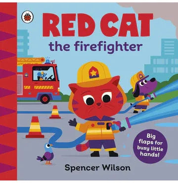 Red Cat The Firefighter: With Chunky Lift The Flaps