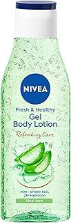NIVEA Gel Body Lotion 200 ml | Aloe Vera | Refreshing Care For 24H Hydration | Non-Sticky | Fast Absorbing for Fresh And Healthy Skin