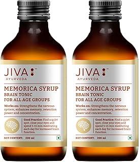 Jiva Ayurveda Memorica Syrup - 200 ml (Pack of 2)