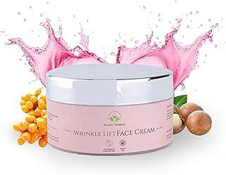PrakritPurity Wrinkle Lift Anti Ageing Face Cream | Reduces Dark Spots & Fine Lines | 100 Percent Natural | For Women and Men | Suitable for Oily, Dry & Combination Skin | 50g