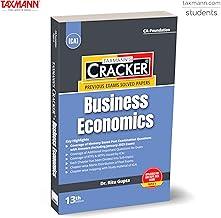 Taxmann's CRACKER for Business Economics (Paper 4 | Economics) – Covering Past Papers | RTPs & MTPs | Concise Revisions | CA-Foundation | New Syllabus | May/Sept. 2025 Exams