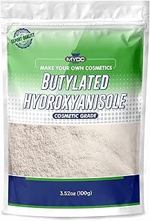 MYOC BHA- 100 gm, Pure BHA Powder, BHA Exfoliant Powder, BHA for Toner, BHA for Serum, BHA for Cleanser, BHA for Body Wash & Solutions, BHA for Clarify Gel Cream, Non-GMO, Paraben & Sulfate Free