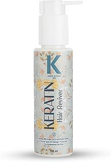 KERA RITUAL Keratin Hair Reviver Treatment Cream (120ml) | Argan Oil | Hydrolysed Keratin for all type of hair of damage | frizzy Hair