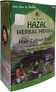 Hazal Henna Natural Soft Black Hair Colour with Herbs and Aloe Vera