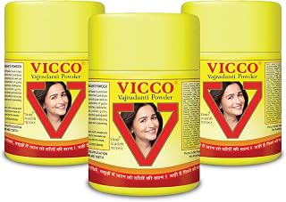 Vicco Vajradanti Powder I Ayurvedic Tooth Powder I 18 Ayurvedic Herbs & Barks I Fights Plaque, Tartar and Sensitivity I 10