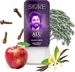 SIORE LIMITED EDITION ALU Huga Bos Alcohol Free Solid Perfume - 12 Gm 0.42oZ | Pocket Friendly and Easy to Apply | Long-Lasting & Strong Cologne Fragrance | Gift for Men & Women