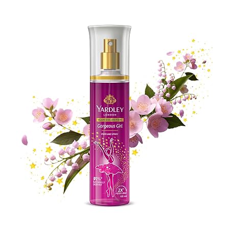 Yardley London Glam Collection Gorgeous Girl Fine Fragrance Body Mist Spray | 135ML
