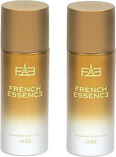 French Essence Luxury Deodorants For Men - Jazz 150Ml (Pack Of 2)