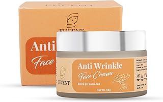 EUCENT Anti-Wrinkle Face Cream, 50g, Removes Fine Lines and Wrinkles, Provides Deep Hydration, Reduces Acne and Pores for All Skin Types