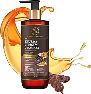 Khadi Natural Shikakai & Honey Shampoo|Makes hair manageable|Suitable for all hair types|Powered Botanics|310ml