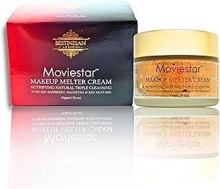 Moviestar Makeup Melter Cream | Anti-Pollution Makeup Remover | Certified Organic & Paraben-Free | Vegan | 50 gm