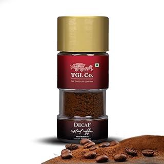 TGL Co. Decaf Premium Spray Dried Instant Coffee (100G) | 100% Robusta | Decaffeinated | Sleep-friendly, non-addictive, wellness coffee.