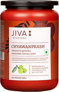 Jiva Chyawanprash - 500gm (Pack of 1) | Shastriya Formulation | 40+ Pure And Fresh Herbs Used | Boosts Immunity | Enriched with Antioxidants