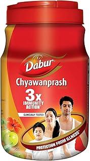Dabur Chyawanprash - 2kg | 3X Immunity Action | With 40+ Ayurvedic Herbs | Helps Build Strength & Stamina | Builds Overall Health | Ayurvedic Health Supplement | Good for Digestion & Respiration