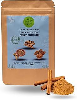 Nisarga Ayurveda Skin Tightening Anti Ageing Wrinkle Reduction Face Pack For Loose Skin Of Unisex- Pack Of 1 (100 Gram)