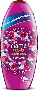 Fiama Scents Body Wash Shower Gel Juniper & Geranium, 250ml, Body Wash for Women & Men with Skin Conditioners, Long Lasting 8 Hour Fragrance Lock Technology, Tested By Dermatologists on all Skin Types
