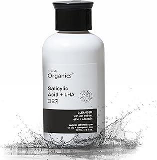 Dravida Organics 2% Salicylic Acid Face Wash For Oily Skin - Oil Control & Anti Acne For Men & Women (100 ml)