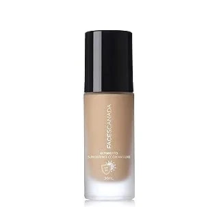 Faces Canada Ultime Pro Sun Defence Cc Cream Luxe for Normal Skin, Ivory 01, 30 Ml