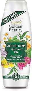 Golden Beauty Alpine Dew Talc Powder with Chamomile, Pack of 2, 400g (Buy one get one)