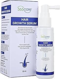 365Care Hair Growth Serum For Fast Regrowth | Boosts Hair Volume, Reduces Hair Fall, With 3% Redensyl, 4% Anagain, 2% Baicapil & Rice Water & Advanced Hair Growth Serum Men & Women 50ml