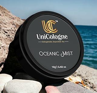 UniCologne™ Oceanic Mist Solid Perfume | Refreshing Sea Breeze | All Natural, Alcohol-Free Fragrance with Almond Oil, Beeswax & Shea Butter