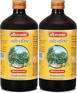 Baidyanath Khadirarishta: Ayurvedic Blood Purifier- 450Ml (Pack Of 2), Syrup