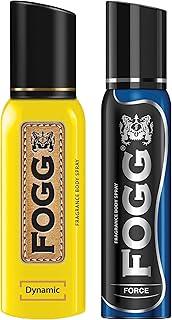 FOGG Men Fantastic Dynamic No Gas Liquid Amber Deodorant & Force No Gas Liquid Amber Deodorant, Pack Of 1