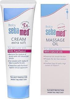 Sebamed Baby Cream Extra Soft, 50Ml&Sebamed Baby Massage Oil, 150Ml