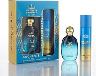 FRENCH ESSENCE Luxury Gift Set For Women - Perfume 60Ml & Deodorant 120Ml | Perfume and Deo Combo|Premium Gift for Wife & Girl Friend (Enchante)