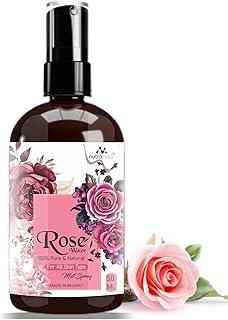 NutraMarck Pure Rose Water 100% Natural & Steam Distilled Gulab Jal | Hydrating Facial Toner & Makeup Remover | For All Skin Types | For Natural Glow | 50ml