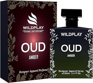 Wildplay Oud Amber 100ml Perfume for Men & Women - Rich, Warm, Luxurious Oud Fragrance